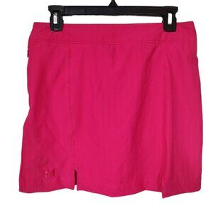 Under Armour Performance Womens Pink Active Skort with Inner Shorts Size 6